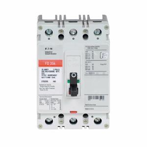 EATON FD3150-GR1 Molded Case Circuit Breaker, 240/480/600 VAC/250 VDC, 150 A, 10/18/35/65 kA Interrupt | BH9LXX