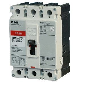 EATON FD3200S Series C Complete Molded Case Circuit Breaker, 600 VAC, 250 VDC | CE6GLG