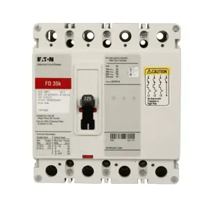 EATON FD4040 C Complete Molded Case Circuit Breaker, F-Frame, Fd, Complete Breaker | BH9MEX