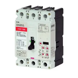 EATON FDCE316032 C Electronic Molded Case Circuit Breaker, F-Frame, Fdce, Digitrip 310 Rms | BH9NFZ