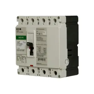 EATON FDPV4070W C Dc/Pvgard Complete Molded Case Circuit Breaker, F-Frame, Fd, Complete Breaker | BH9NYV