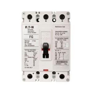 EATON FG3175WS02 C Complete Molded Case Circuit Breaker, F-Frame, Fg | BH9PGQ