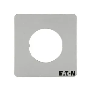 EATON FS-ALU980-T0 Rotary Disconnect Blank Front Plate, For T0, Blank Front Plate, Blank Front Plate | BH9RDV