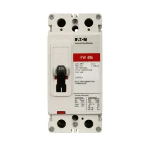 EATON FWF2020L C Complete Molded Case Circuit Breaker, F-Frame, Fwf, Complete Breaker | BH9RXW