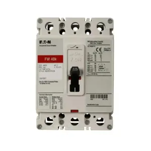 EATON FWF3040D17 C Complete Molded Case Circuit Breaker, F-Frame, Fwf, Complete Breaker | BH9RZV