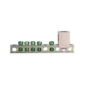 EATON GBK520CS Ch Loadcenter And Breaker Accessories 5 Terminal Ground Bar Clamshell, Clamshell Pack | BH9TEU