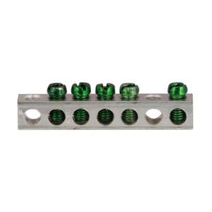 EATON GBK5CS Ch Loadcenter And Breaker Accessories 5 Terminal Ground Bar Clamshell, Clamshell Pack | BH9TFH