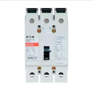 EATON GD3015 C Complete Molded Case Circuit Breaker, G-Frame, Gd, Complete Breaker | AG8NUN