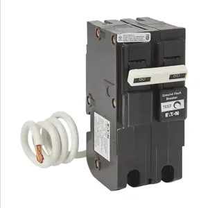 EATON GFTCB260 GFCI Circuit Breaker, Ground Fault Personnel Protection Circuit Breakers, 60 A | BH9UNX