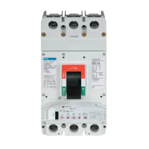 EATON GLS3500AAMV G Molded Case Circuit Breaker, Lg-Frame, Gl, Adj. Thermal, Adj. Magnetic Trip | BH9WEV