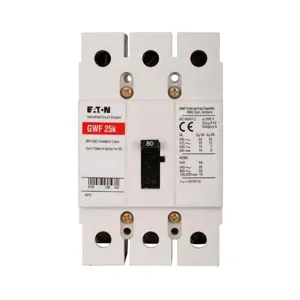 EATON GWF3032 C Complete Molded Case Circuit Breaker, G-Frame, Gwf, Complete Breaker | BH9WVC