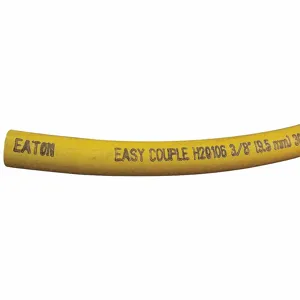 EATON H20112YL-250R Easy Couple Hose, 3/4 Inch Inside Dia., Yellow, 300 PSI Max. Working Pressure | CJ2BDL 402F97