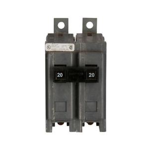 EATON HBAW2020 Quicklag Industrial Thermal-Magnetic Circuit Breaker, Two-Pole, 120/240V | BH9XGK