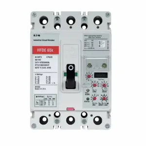 EATON HFDE308035L C Electronic Molded Case Circuit Breaker, F-Frame, Hfd, Complete Breaker | AG8PFG