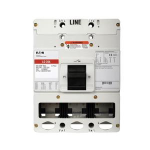 EATON HLD3600FK01P05S12Y04 Molded Case Circuit Breaker, 600 VAC/250 VDC, 600 A, 65/100 kA Interrupt, 3 Poles | BH3DTX