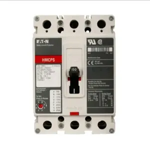 EATON HMCPS100R3C Molded Case Circuit Breaker Accessory Motor Protection, Motor Circuit Protector, 100 A | AG8PXE