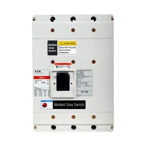 EATON ND4800T33WW03 C Electronic Molded Case Circuit Breaker, Ng-Frame, Nd, Digitrip 310 Rms | BH6AND