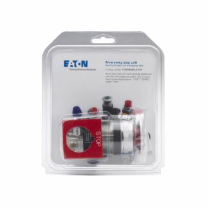 EATON HT8FBRABFL7P Watertight/Oiltight Push-Pull Units, Low Profile Light Units, St And ard Actuator, Red | BH3MPT 12K636