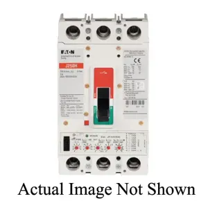 EATON JGU625033Z1 Molded Case Circuit Breaker, 240/415/480/600 VAC, 250 A, 50/150/200 kA Interrupt | BH4GMR