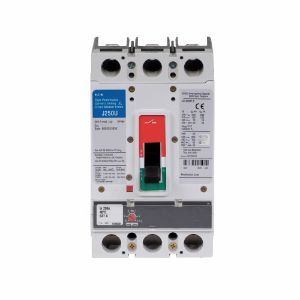 EATON JGU3250FAGC G Molded Case Circuit Breaker, Jg-Frame, Jg, Fixed Thermal | BH4GJJ