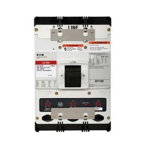 EATON LDB3450X Molded Case Circuit Breaker, 600 VAC/250 VDC, 450 A, 35 kA Interrupt | BH4KYY