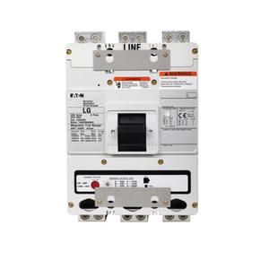 EATON LG3600M01S02 Molded Case Circuit Breaker, 600 VAC, 600 A, 3 Poles, Electronic Trip | BH4LKM