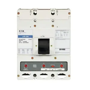 EATON LPS3500L Definite Purpose Complete Molded Case Circuit Breaker, Lp, Fixed Thermal | BH4QBU