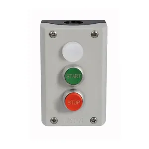 EATON M22-C3-M2V M22 Control Station, 22.5 Mm, Top-Bottom: Indicating Light, Button, Button, Momentary | BH4RBQ