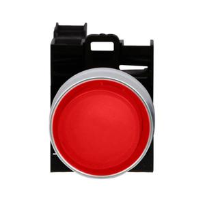 EATON M22-DGH-R-K11 Pushbutton, Operator, Rqm-Titan, Extended, Red Actuator, Silver Bezel | BH4REX
