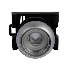 EATON M22-DL-X M22 Modular Pushbutton, 22.5 Mm, Flush, Momentary, Illuminated, Bezel: Silver | BH4RKA