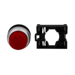 EATON M22-DRLH-R M22 modularer Drucktaster, 22.5 mm, ausgefahren, rastend, beleuchtet, Blende: Silber | BH4RME 60JM82