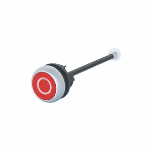 EATON M22-DZ-R-X0 Mechanical Push Rod, 22mm Size, M22 Push Button, Red | BH4RPW 30XF49