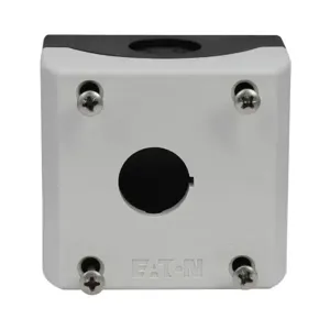 EATON M22-I1 M22 One-Element Surface Mounting Enclosure For M22 Modular Pushbuttons, 22.5 Mm | BH4RQU