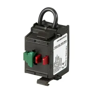 EATON M22-K01SMC10 M22 Contact Block, 22.5 Mm, Front, Screw, Button: Black, Smcb, Nc, Ip66, Nema 4X | BH4RRU