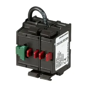 EATON M22-KC02SMC10 M22 Pushbutton Contact Block, M22 Non-Illuminated Emergency Stop Contact Block, 22.5 Mm | BH4RTE