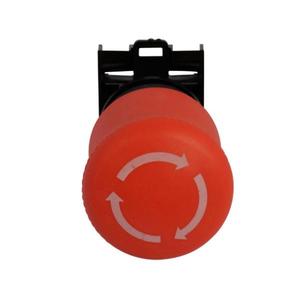 EATON M22-PVT M22 Modular Twist-To-Release Emergency Stop Operator, 22.5 Mm, 35 Mm Pushbutton | BH4TUW 30XF70