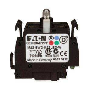 EATON M22-SWD-K22LED-R Smartwire-Dt Intelligent Wiring System Powerfeed Module, 2, 24 Vdc Auxiliary Power | BH4UGU
