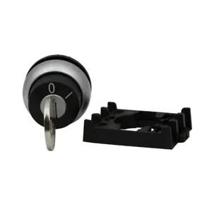 EATON M22-WS-MS5 Pushbutton, M22 Modular Two Position Key-Operated Selector Switch, 22.5 Mm, Momentary | BH4VAC