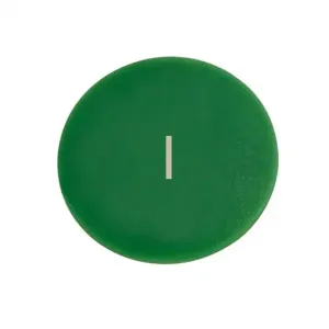 EATON M22-XDP-G-X1 M22 Mushroom Head Button Plate, 22.5 Mm, Non-Illuminated, Button: Green | BH4VFN