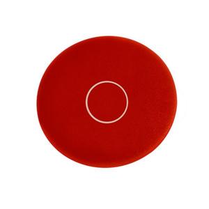 EATON M22-XDP-R-X0 M22 Pushbutton Button Plate, M22 Mushroom Head Button Plate, 22.5 Mm, Non-Illuminated | BH4VFY