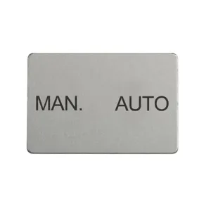 EATON M22-XST-GB11 M22 Modular Pushbutton Legend Plate Insert, 22.5 Mm, Inscription: Man. Auto/ Gb11, Ip66 | BH4VLM