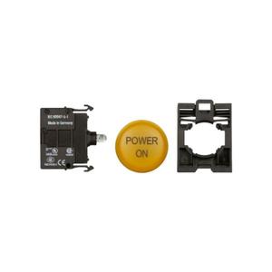 EATON M22-YED0020 Drucktaster, Kontrollleuchte, gelb, beleuchtet | BH4VNL