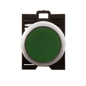 EATON M22M-DG-K10 Drucktaster, M22, 22.5 mm, unbeleuchtet, Metall, tastend, grün, 1 Nein, Nema 4X | BH4RWG 30XE70