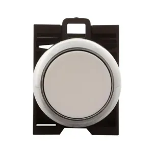 EATON M22M-D-W Pushbutton, M22, 22.5 Mm, Non-Illuminated, Metal, Momentary, Ip67 | BH4TEU 30XD86