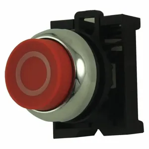 EATON M22M-DH-R-XO Push Button Operator, 22 mm Size, Momentary Push, Red, Extended Button | CJ3CHB 30XD94