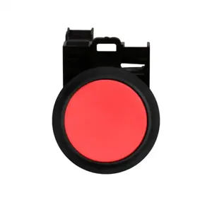 EATON M22S-D-R-K02 Pushbutton, Red Actuator, Black Bezel, 2Nc, Ip67, Ip69K, Non-Illuminated | BH4UAV