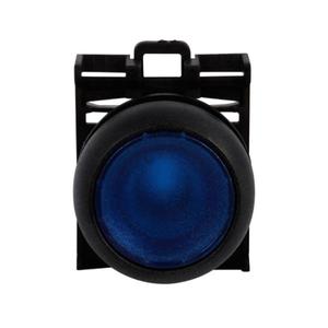 EATON M22S-DL-B Pushbutton, 22.5 Mm, Flush, Momentary, Illuminated, Bezel: Black | BH4TXY