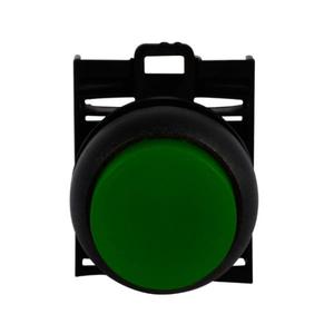 EATON M22S-DRLH-G Drucktaster, 22.5 mm, ausgefahren, rastend, beleuchtet, Blende: Schwarz | BH4UBB