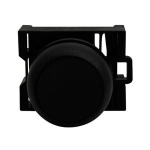 EATON M22S-DR-S Drucktaster, schwarzes Betätigungselement, schwarze Blende, IP67, IP69K, nicht beleuchtet | BH4UCU