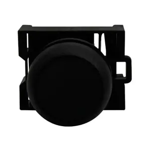 EATON M22S-DR-S Pushbutton, Black Actuator, Black Bezel, Ip67, Ip69K, Non-Illuminated | BH4UCU